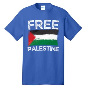 Free Palestine Palestine Flag Free Gaza Arabic Liberators Gift Tall T-Shirt