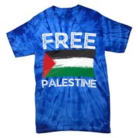 Free Palestine Palestine Flag Free Gaza Arabic Liberators Gift Tie-Dye T-Shirt