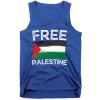 Free Palestine Palestine Flag Free Gaza Arabic Liberators Gift Tank Top