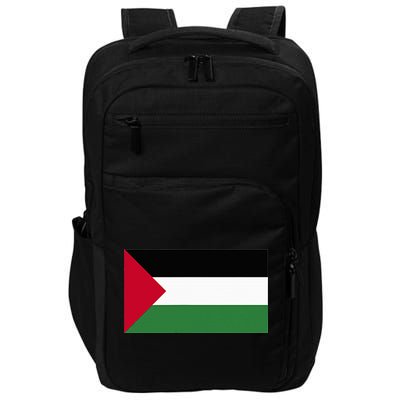 Free Palestine Palestine Flag Impact Tech Backpack