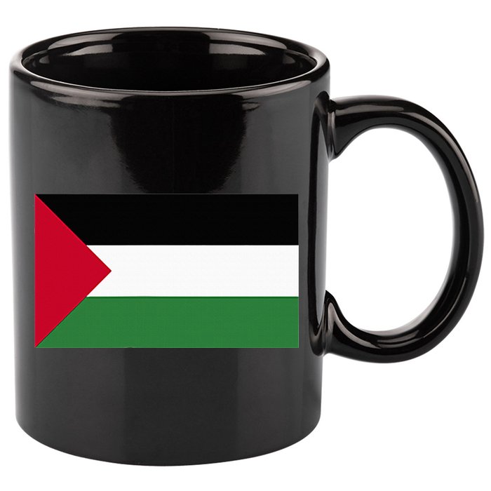Free Palestine Palestine Flag 11oz C Handle Ceramic Mug