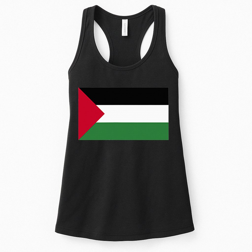 Free Palestine Palestine Flag Womens Tank Top