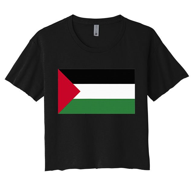 Free Palestine Palestine Flag Crop Top