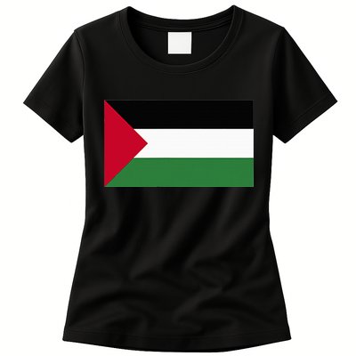 Free Palestine Palestine Flag Womens T-Shirt