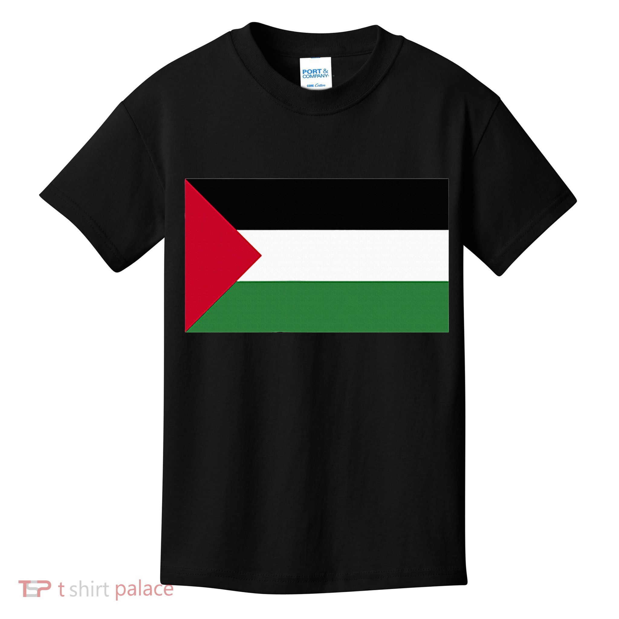 Free Palestine Palestine Flag Kids T-Shirt