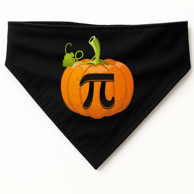 Funny Pumpkin Pie Math Teacher Halloween Thankgiving Pi Day Cute Gift USA-Made Doggie Bandana