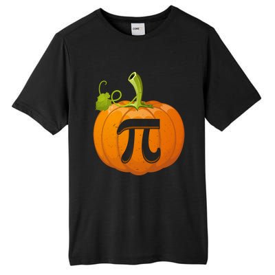 Funny Pumpkin Pie Math Teacher Halloween Thankgiving Pi Day Cute Gift Tall Fusion ChromaSoft Performance T-Shirt