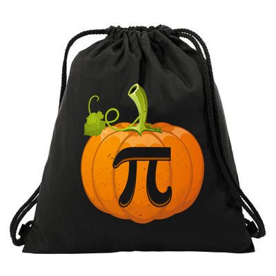 Funny Pumpkin Pie Math Teacher Halloween Thankgiving Pi Day Cute Gift Drawstring Bag