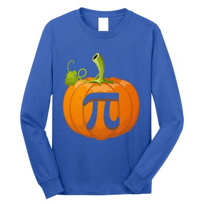 Funny Pumpkin Pie Math Teacher Halloween Thankgiving Pi Day Cute Gift Long Sleeve Shirt