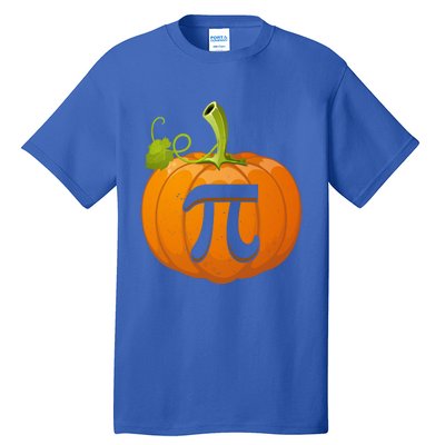 Funny Pumpkin Pie Math Teacher Halloween Thankgiving Pi Day Cute Gift Tall T-Shirt