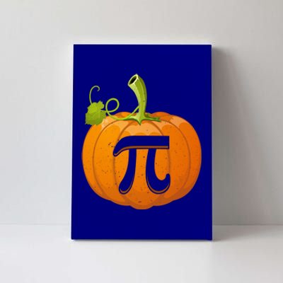 Funny Pumpkin Pie Math Teacher Halloween Thankgiving Pi Day Cute Gift Canvas