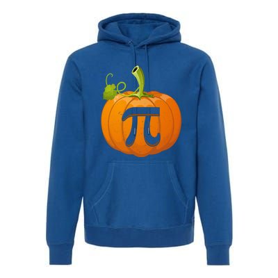 Funny Pumpkin Pie Math Teacher Halloween Thankgiving Pi Day Cute Gift Premium Hoodie