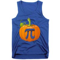 Funny Pumpkin Pie Math Teacher Halloween Thankgiving Pi Day Cute Gift Tank Top