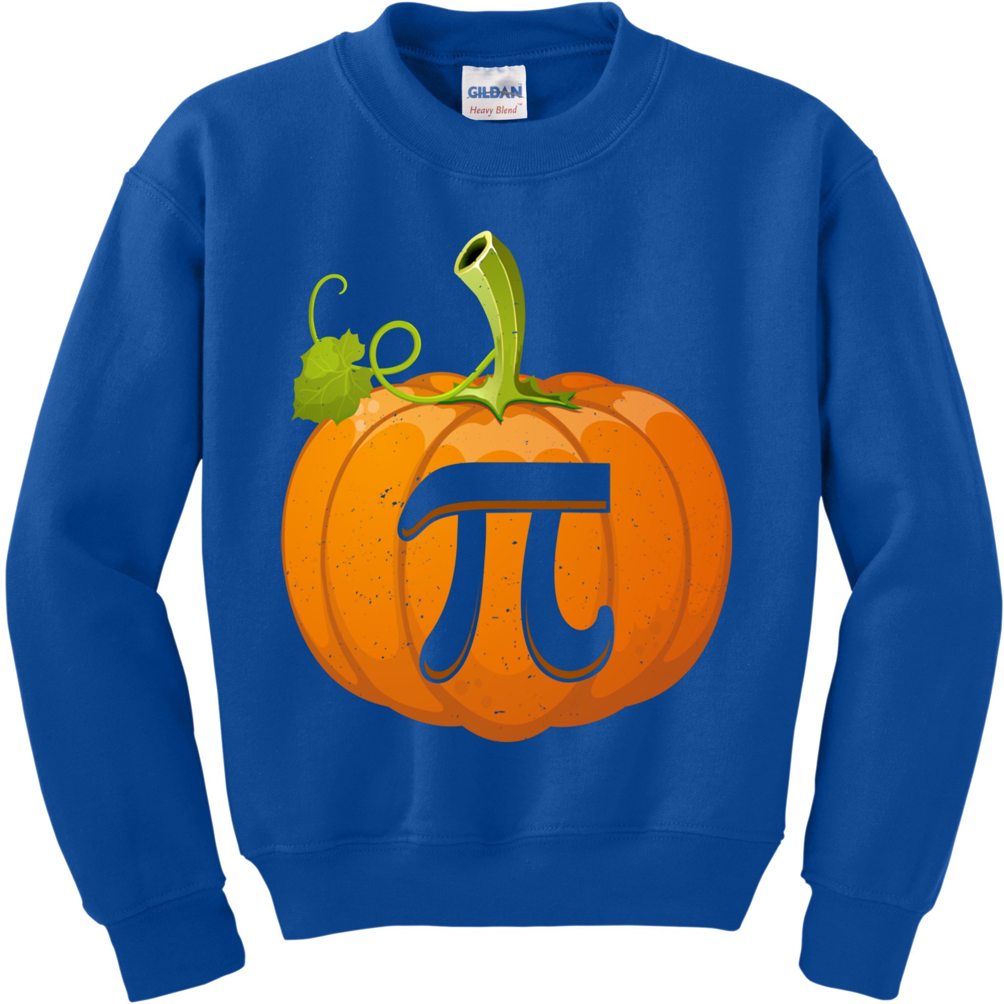 Funny Pumpkin Pie Math Teacher Halloween Thankgiving Pi Day Cute Gift Kids Sweatshirt