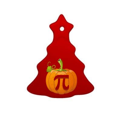 Funny Pumpkin Pie Math Teacher Halloween Thankgiving Pi Day Cute Gift Ceramic Tree Ornament