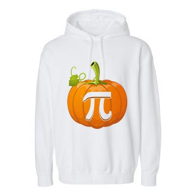 Funny Pumpkin Pie Math Teacher Halloween Thankgiving Pi Day Cute Gift Garment-Dyed Fleece Hoodie