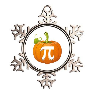 Funny Pumpkin Pie Math Teacher Halloween Thankgiving Pi Day Cute Gift Metallic Star Ornament