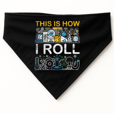 Funny Physicist Physics Sweatshirt USA-Made Doggie Bandana