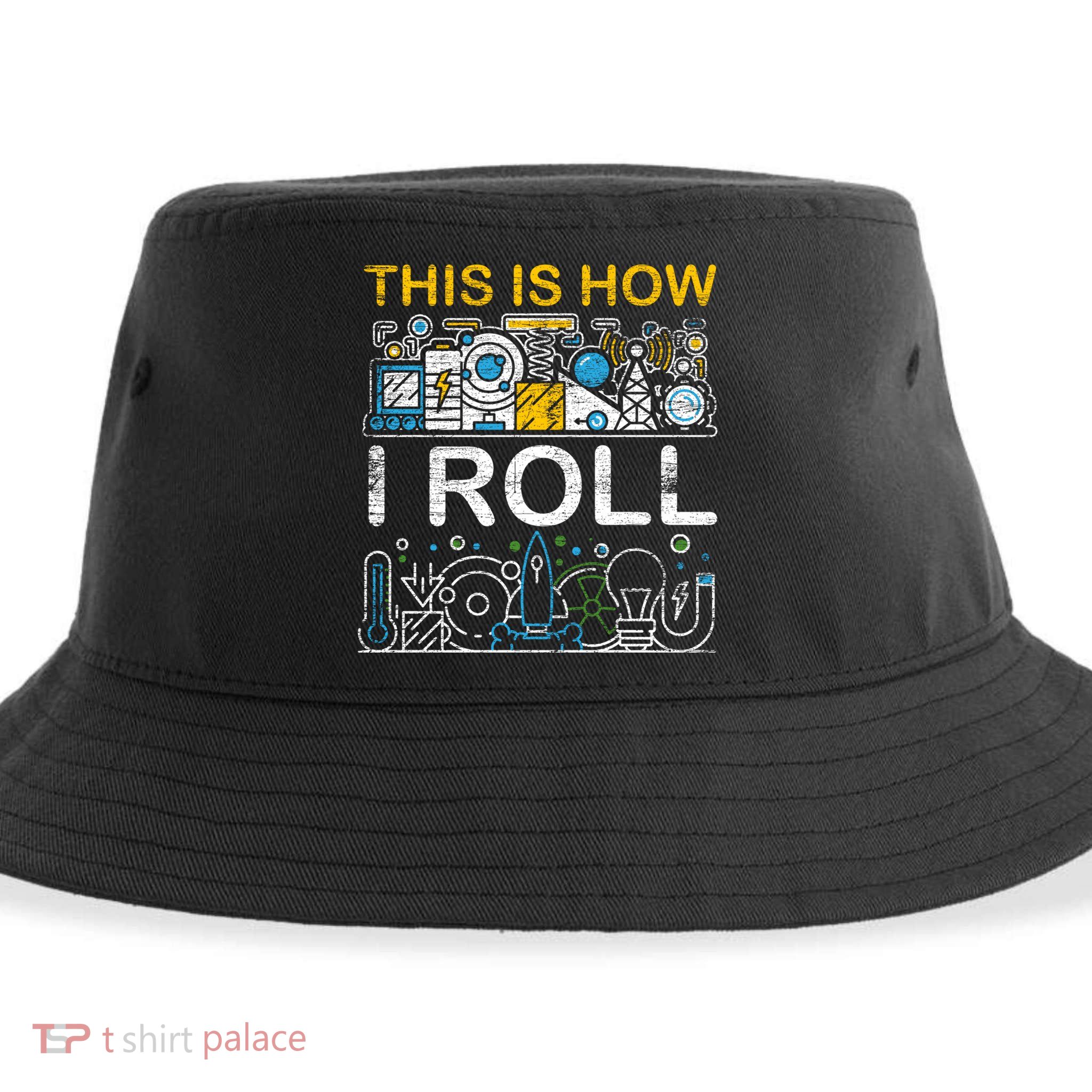 Funny Physicist Physics Sweatshirt Sustainable Bucket Hat