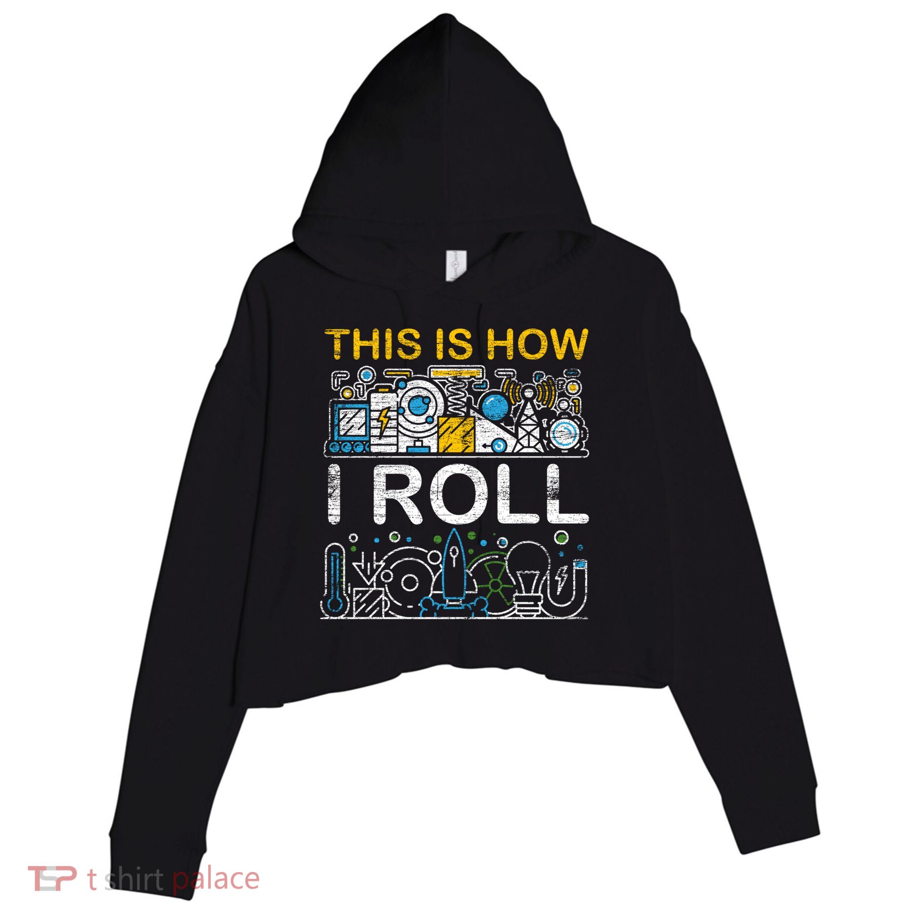 Funny Physicist Physics Sweatshirt Crop Fleece Hoodie