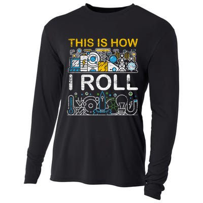 Funny Physicist Physics Sweatshirt Cooling Performance Long Sleeve Crew