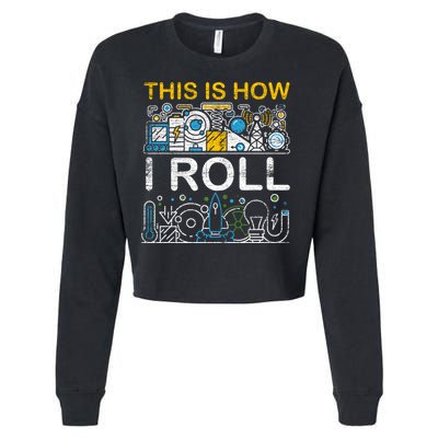 Funny Physicist Physics Sweatshirt Cropped Pullover Crew