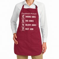 Funny Presidential Portraits Trump More Jobs Apron
