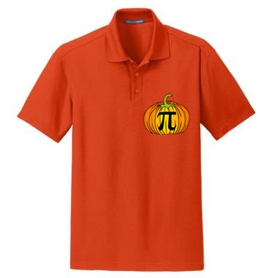 Funny Pumpkin Pie Math Teacher Halloween Thanksgiving Pi Day Gift Dry Zone Grid Polo