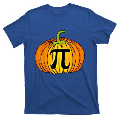 Funny Pumpkin Pie Math Teacher Halloween Thanksgiving Pi Day Gift T-Shirt