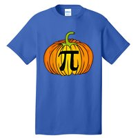 Funny Pumpkin Pie Math Teacher Halloween Thanksgiving Pi Day Gift Tall T-Shirt