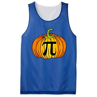 Funny Pumpkin Pie Math Teacher Halloween Thanksgiving Pi Day Gift Mesh Reversible Basketball Jersey Tank