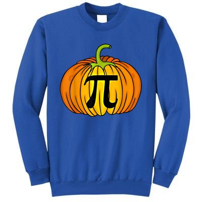 Funny Pumpkin Pie Math Teacher Halloween Thanksgiving Pi Day Gift Tall Sweatshirt