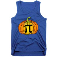 Funny Pumpkin Pie Math Teacher Halloween Thanksgiving Pi Day Gift Tank Top