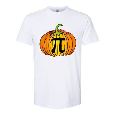 Funny Pumpkin Pie Math Teacher Halloween Thanksgiving Pi Day Gift Softstyle CVC T-Shirt