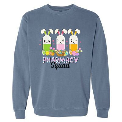 Funny Pills Pharmacy Squad Pharmacist Life Easter Christians Garment-Dyed Sweatshirt