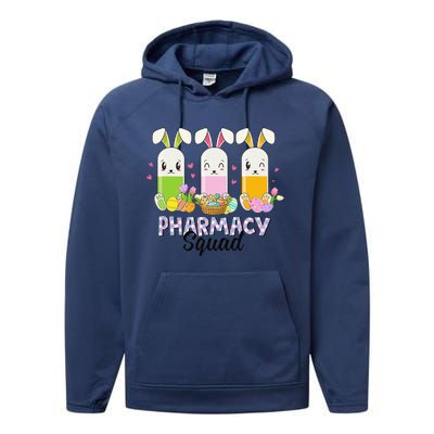 Funny Pills Pharmacy Squad Pharmacist Life Easter Christians Performance Fleece Hoodie