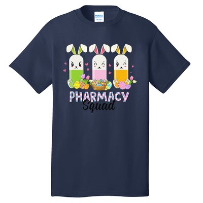 Funny Pills Pharmacy Squad Pharmacist Life Easter Christians Tall T-Shirt