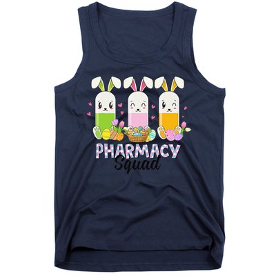 Funny Pills Pharmacy Squad Pharmacist Life Easter Christians Tank Top