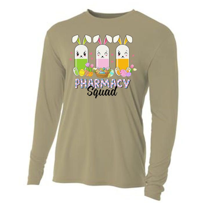 Funny Pills Pharmacy Squad Pharmacist Life Easter Christians Cooling Performance Long Sleeve Crew