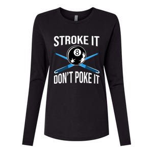 Funny Pool Player Billard 8ball Gift Womens Cotton Relaxed Long Sleeve T-Shirt