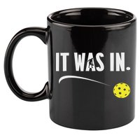 Funny Pickleball Player It Was In Paddleball Lover 11oz C Handle Ceramic Mug