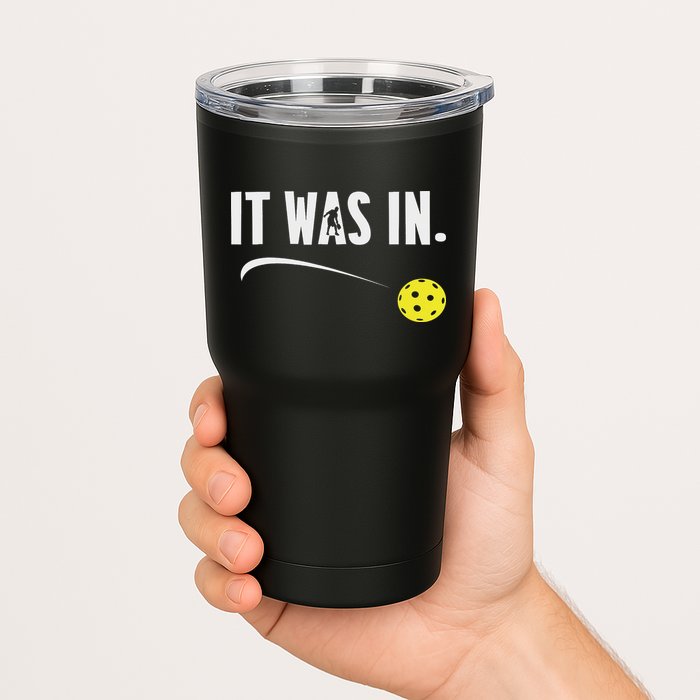 Funny Pickleball Player It Was In Paddleball Lover Tumbler