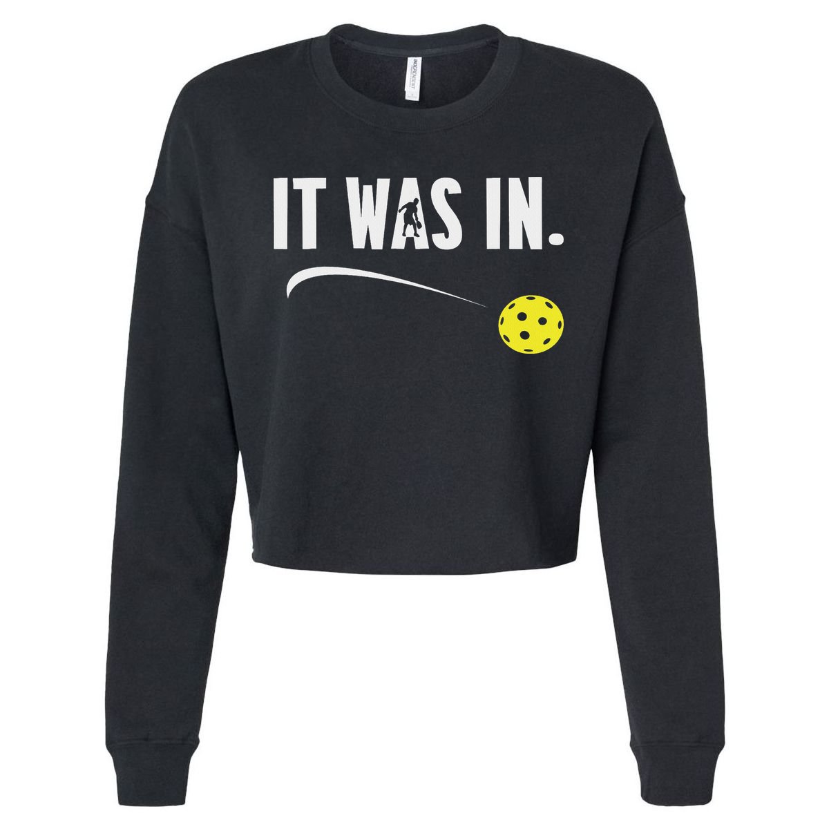 Funny Pickleball Player It Was In Paddleball Lover Cooling Performance Long Sleeve Crew