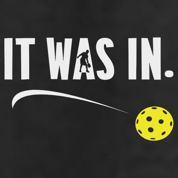 Funny Pickleball Player It Was In Paddleball Lover Trucker Hat