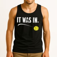 Funny Pickleball Player It Was In Paddleball Lover Tank Top