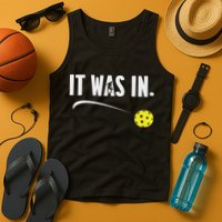 Funny Pickleball Player It Was In Paddleball Lover Tank Top