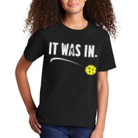 Funny Pickleball Player It Was In Paddleball Lover Kids T-Shirt