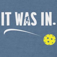 Funny Pickleball Player It Was In Paddleball Lover Garment-Dyed Sweatshirt