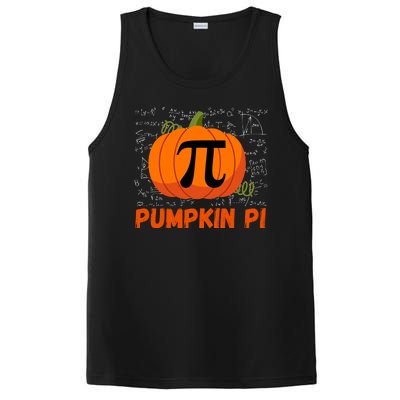 Funny Pumpkin Pie Math, Pumpkin Pi Funny Halloween Costume PosiCharge Competitor Tank