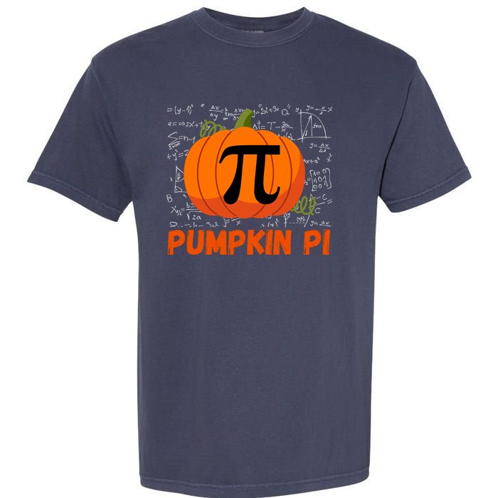 Funny Pumpkin Pie Math, Pumpkin Pi Funny Halloween Costume Garment-Dyed Heavyweight T-Shirt